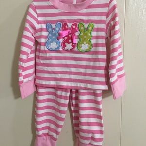 Baby girls Easter pajama